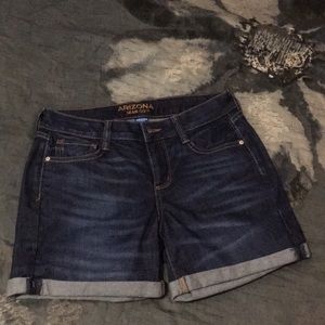 Arizona Jean Co. Dark Wash Jean Shorts